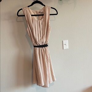 Forever 21 Pink Sleeveless Scoop Neck Sundress